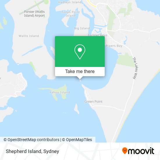 Shepherd Island map