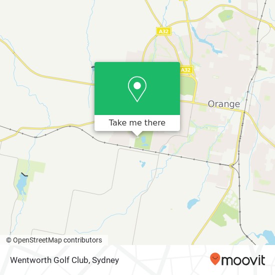 Wentworth Golf Club map