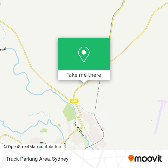 Mapa Truck Parking Area