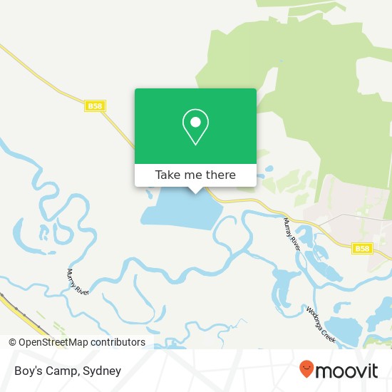 Boy's Camp map