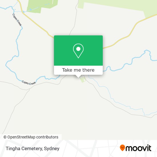 Tingha Cemetery map