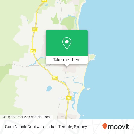Guru Nanak Gurdwara Indian Temple map