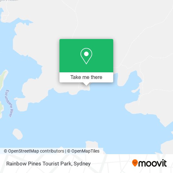 Rainbow Pines Tourist Park map