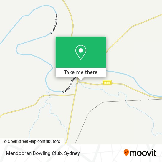 Mendooran Bowling Club map