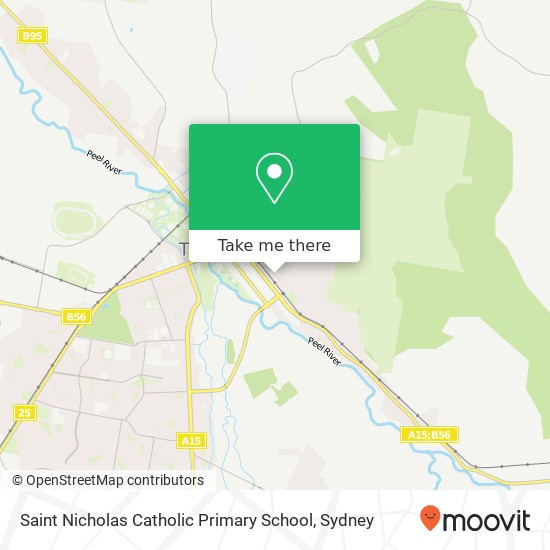 Mapa Saint Nicholas Catholic Primary School