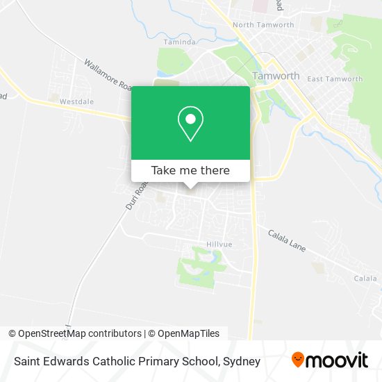 Mapa Saint Edwards Catholic Primary School