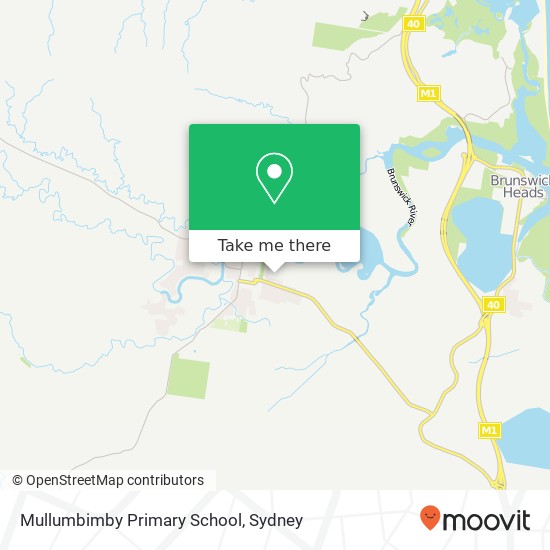 Mullumbimby Primary School map