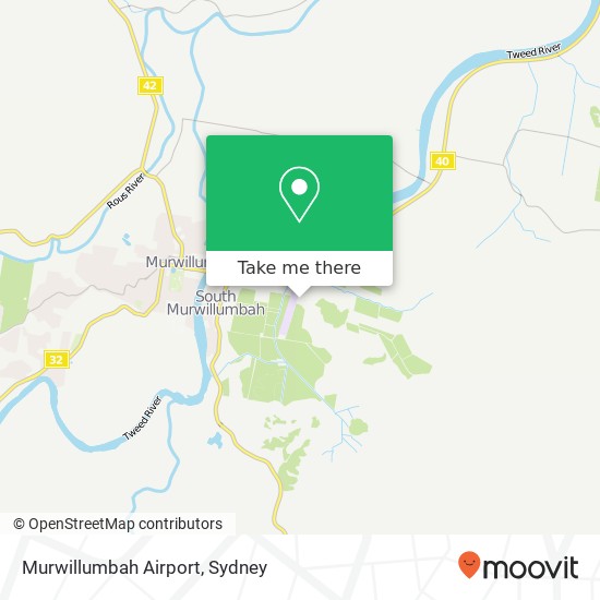 Mapa Murwillumbah Airport