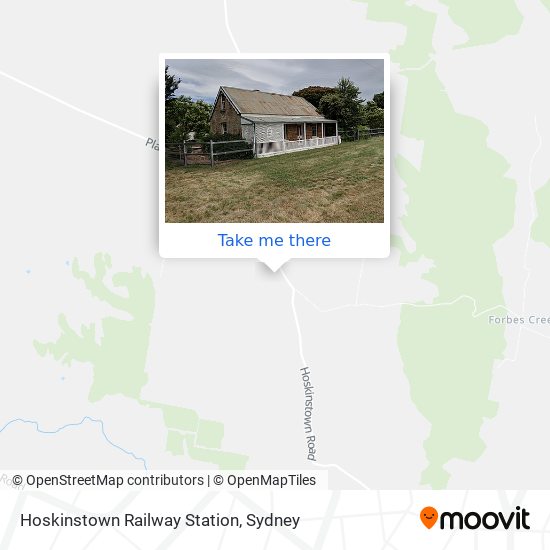 Hoskinstown Railway Station map