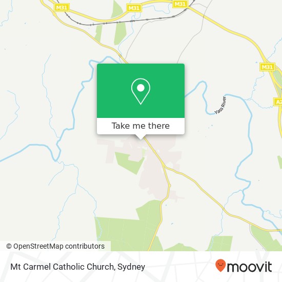 Mt Carmel Catholic Church map