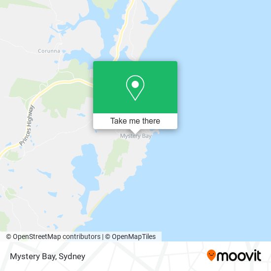 Mystery Bay map