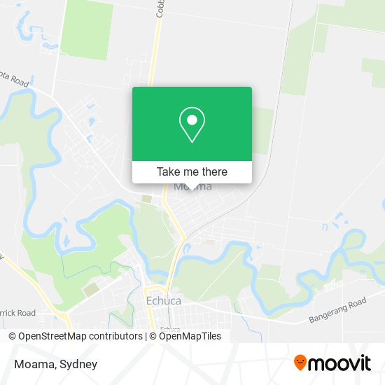 Moama map