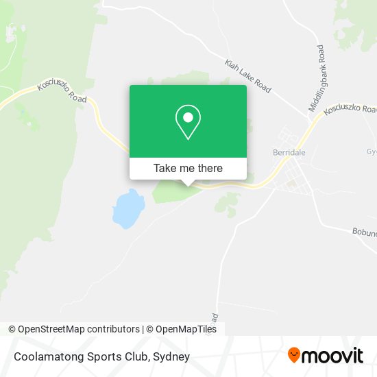Coolamatong Sports Club map