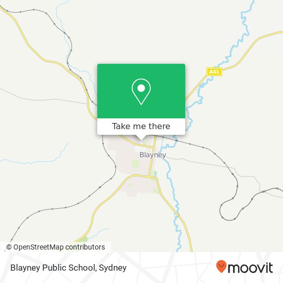 Blayney Public School map