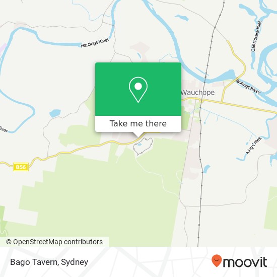 Mapa Bago Tavern