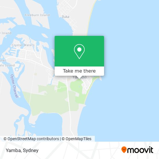 Yamba map