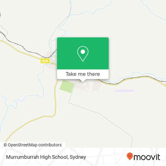 Mapa Murrumburrah High School