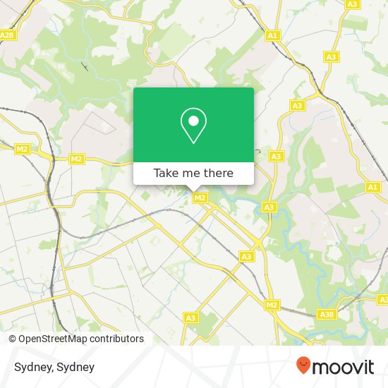 Sydney map