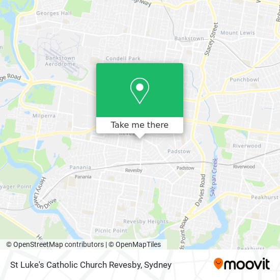 St Luke's Catholic Church Revesby map