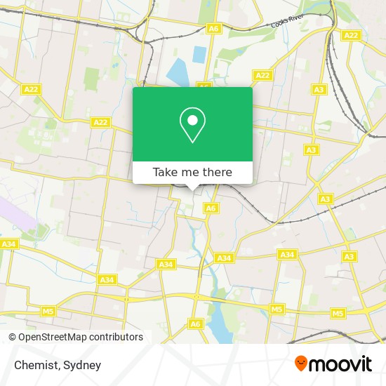 Chemist map