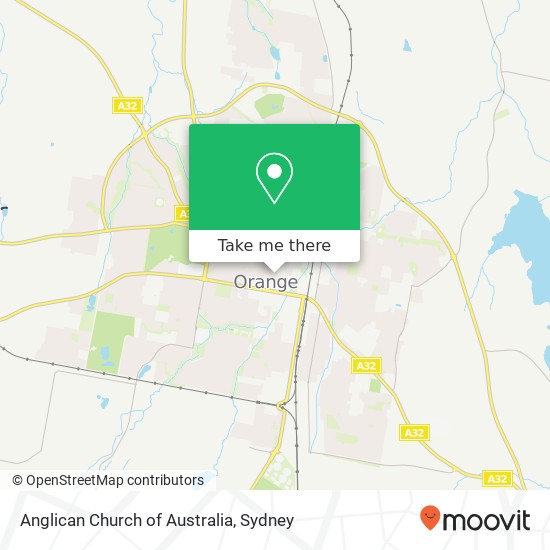 Anglican Church of Australia map