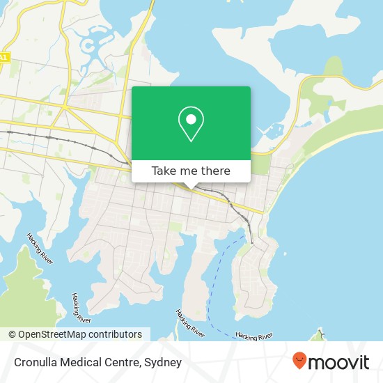 Cronulla Medical Centre map