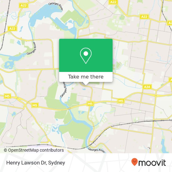 Henry Lawson Dr map