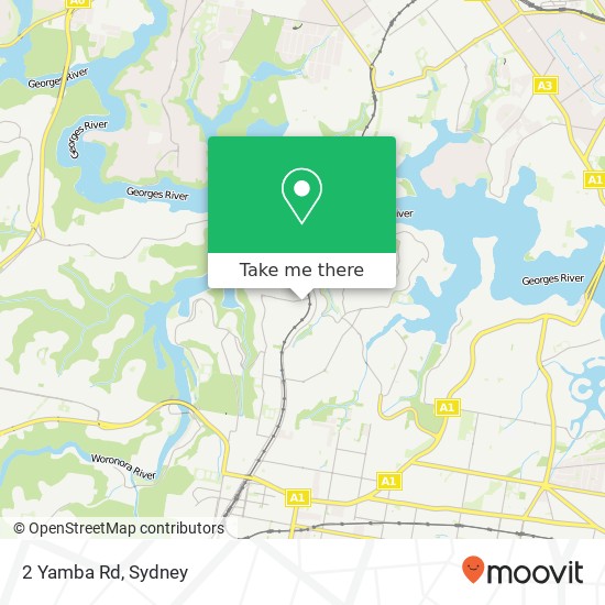 2 Yamba Rd map