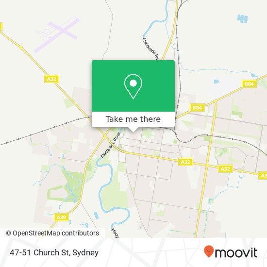 Mapa 47-51 Church St