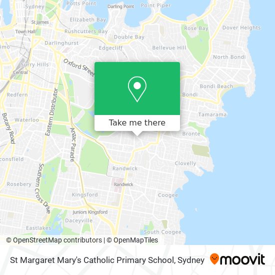 Mapa St Margaret Mary's Catholic Primary School