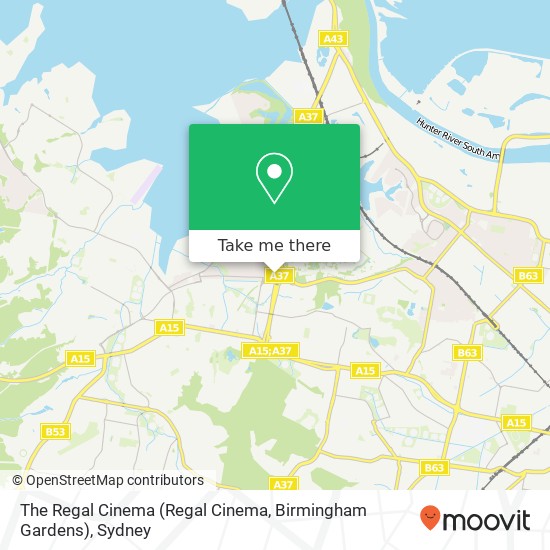 The Regal Cinema (Regal Cinema, Birmingham Gardens) map