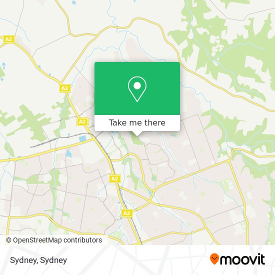 Sydney map