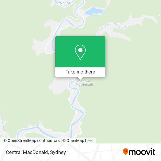 Central MacDonald map