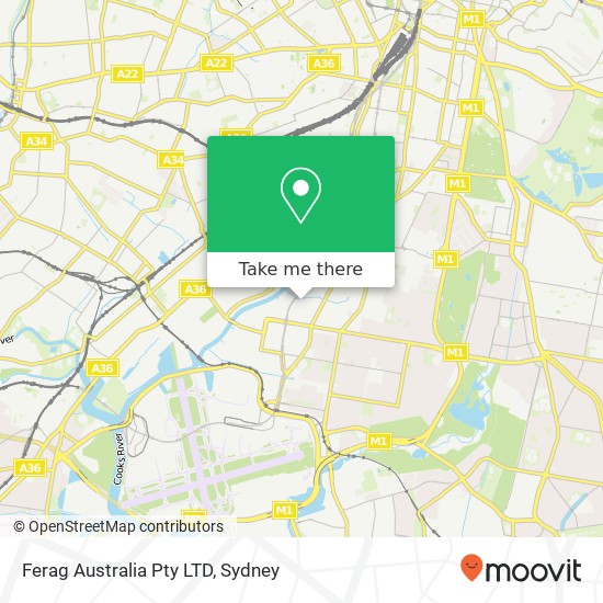 Ferag Australia Pty LTD map
