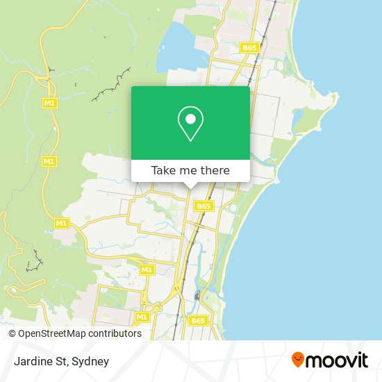 Jardine St map