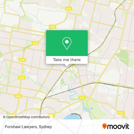 Mapa Forshaw Lawyers