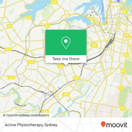 Active Physiotherapy map