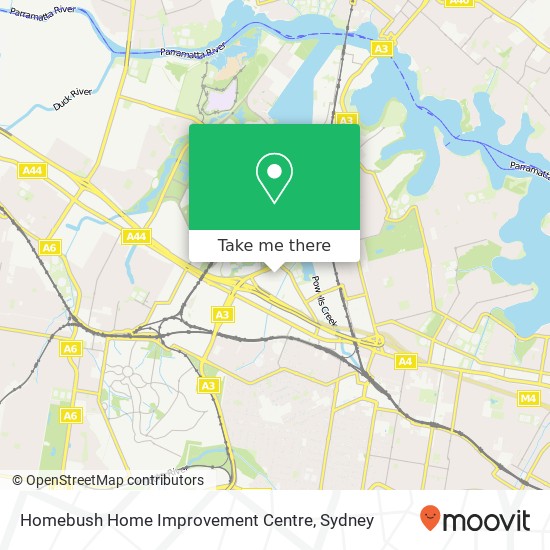 Homebush Home Improvement Centre map