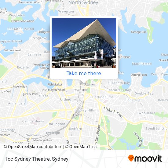 Icc Sydney Theatre map