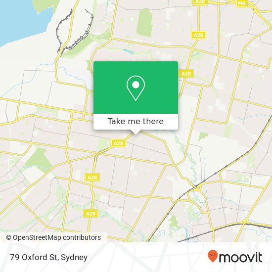 79 Oxford St map