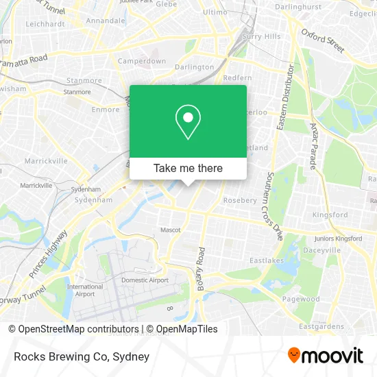 Rocks Brewing Co map