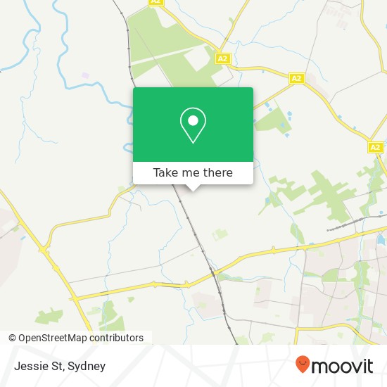 Jessie St map