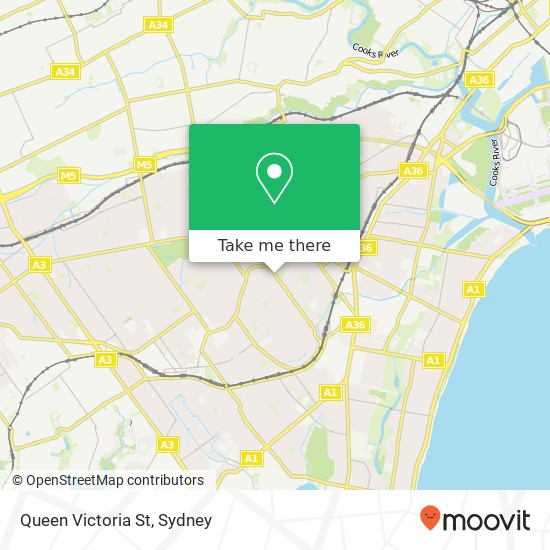 Queen Victoria St map