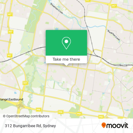 312 Bungarribee Rd map