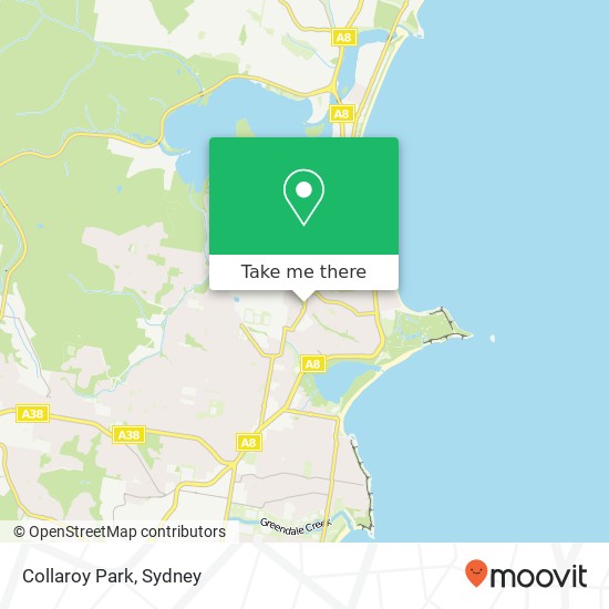 Collaroy Park map