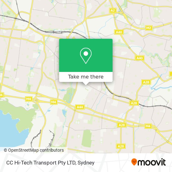 CC Hi-Tech Transport Pty LTD map