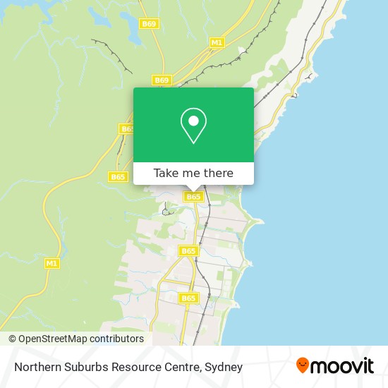 Mapa Northern Suburbs Resource Centre
