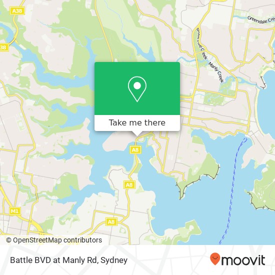 Battle BVD at Manly Rd map