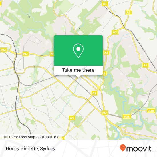 Honey Birdette map