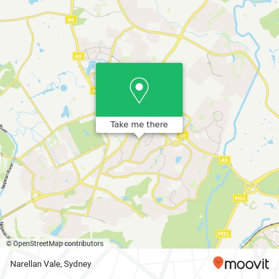 Narellan Vale map